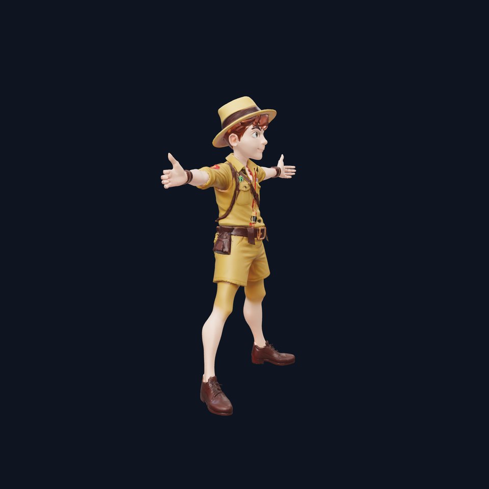 Adventurous Explorer model pack